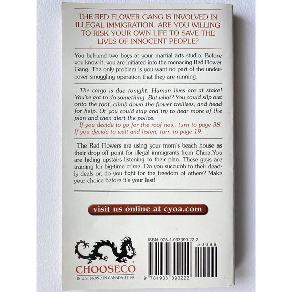 2006 Tattoo Of Death #22 CYOA Choose Your Own Adventure Illustrated 2nd Edition - Picture 3 of 6